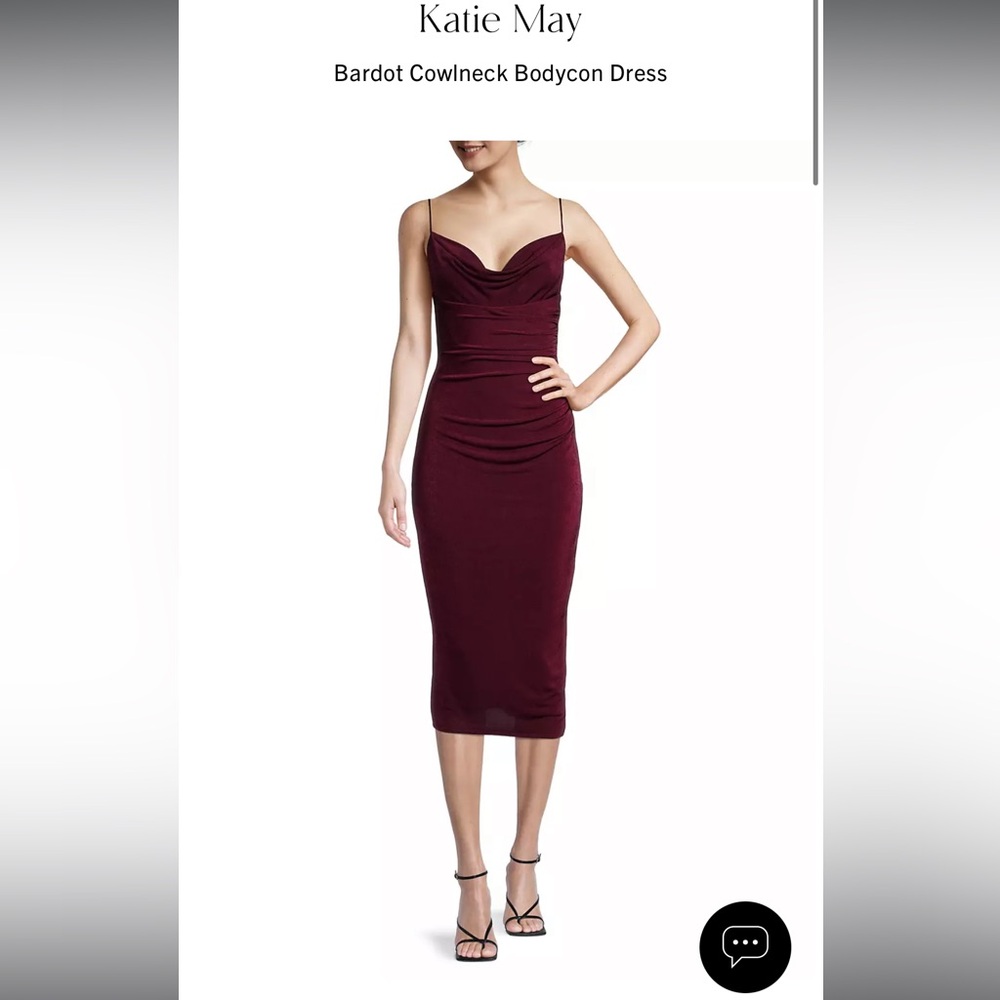 Katie May Bardot in Sangria Dress